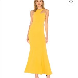 Yellow Revolve dress